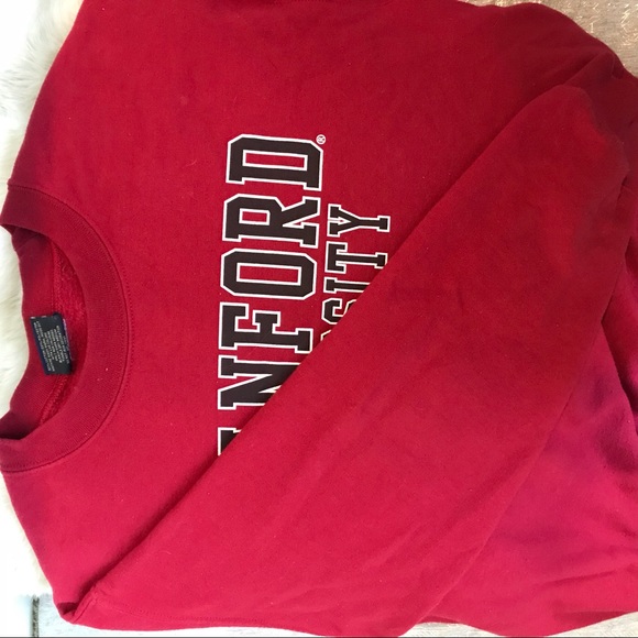 Red Stanford Sweatshirt - Picture 3 of 4